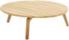 4 Seasons Outdoor | Koffietafel Zucca Ø90 cm | Teak online kopen