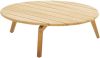 4 Seasons Outdoor | Koffietafel Zucca Ø90 cm | Teak online kopen