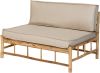 Exotan Loungebank 'Bamboo' Bamboe hout, Inclusief kussens online kopen