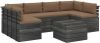 VidaXL 7 delige Loungeset met kussens pallet massief grenenhout online kopen