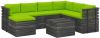 VidaXL 8 delige Loungeset pallet met kussens massief grenenhout online kopen