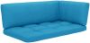 VidaXL Bankkussens pallet 3 st blauw online kopen