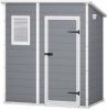 Keter Manor Pent 64 Tuinhuis 183.5x111x200.5 Cm Grijs online kopen