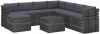 VidaXL 9 delige Loungeset Pallet Met Kussens Massief Grenenhout online kopen