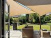 Showmodel Siesta Premium zweefparasol 300 x 300 antraciet frame charcoal doek + 90 kg voet online kopen