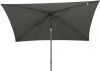 Showmodel Siesta Premium zweefparasol 300 x 300 antraciet frame charcoal doek + 90 kg voet online kopen