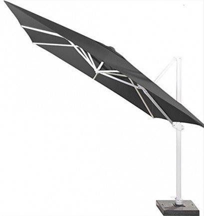 4-Seasons parasols Zweefparasol Hacienda 300x400cm Charcoal(white frame)4 Seasons online kopen