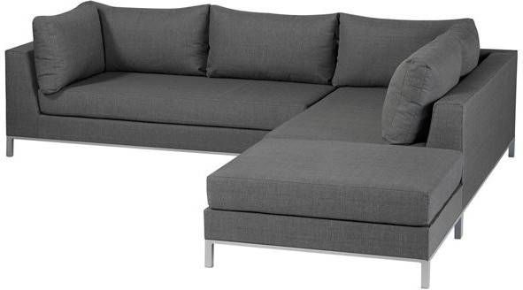 SenS-Line Exotan loungeset Sicilië rechts stone grey Leen Bakker -  Tuinset-kopen.nl