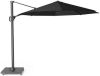 Showmodel Siesta Premium zweefparasol 300 x 300 antraciet frame charcoal doek + 90 kg voet online kopen