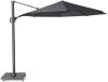 Showmodel Siesta Premium zweefparasol 300 x 300 antraciet frame charcoal doek + 90 kg voet online kopen