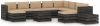 VIDAXL 12 delige Loungeset met kussens grijs ge&#xEF, mpregneerd hout online kopen
