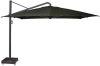 Showmodel Siesta Premium zweefparasol 300 x 300 antraciet frame charcoal doek + 90 kg voet online kopen